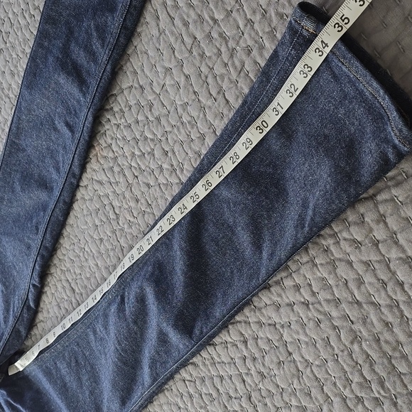 Spanx Denim Cuffed Leg Raw indigo high rise - Picture 8 of 16